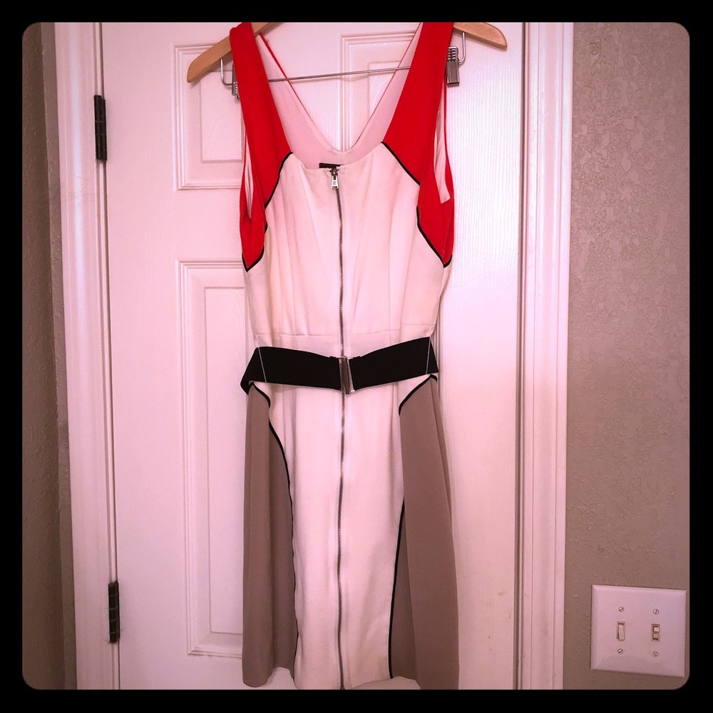 BCBG Belted Dress
